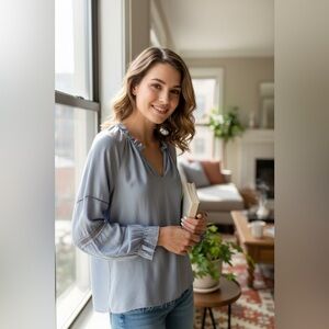 Go by GoSilk Attention to Detail Blouse